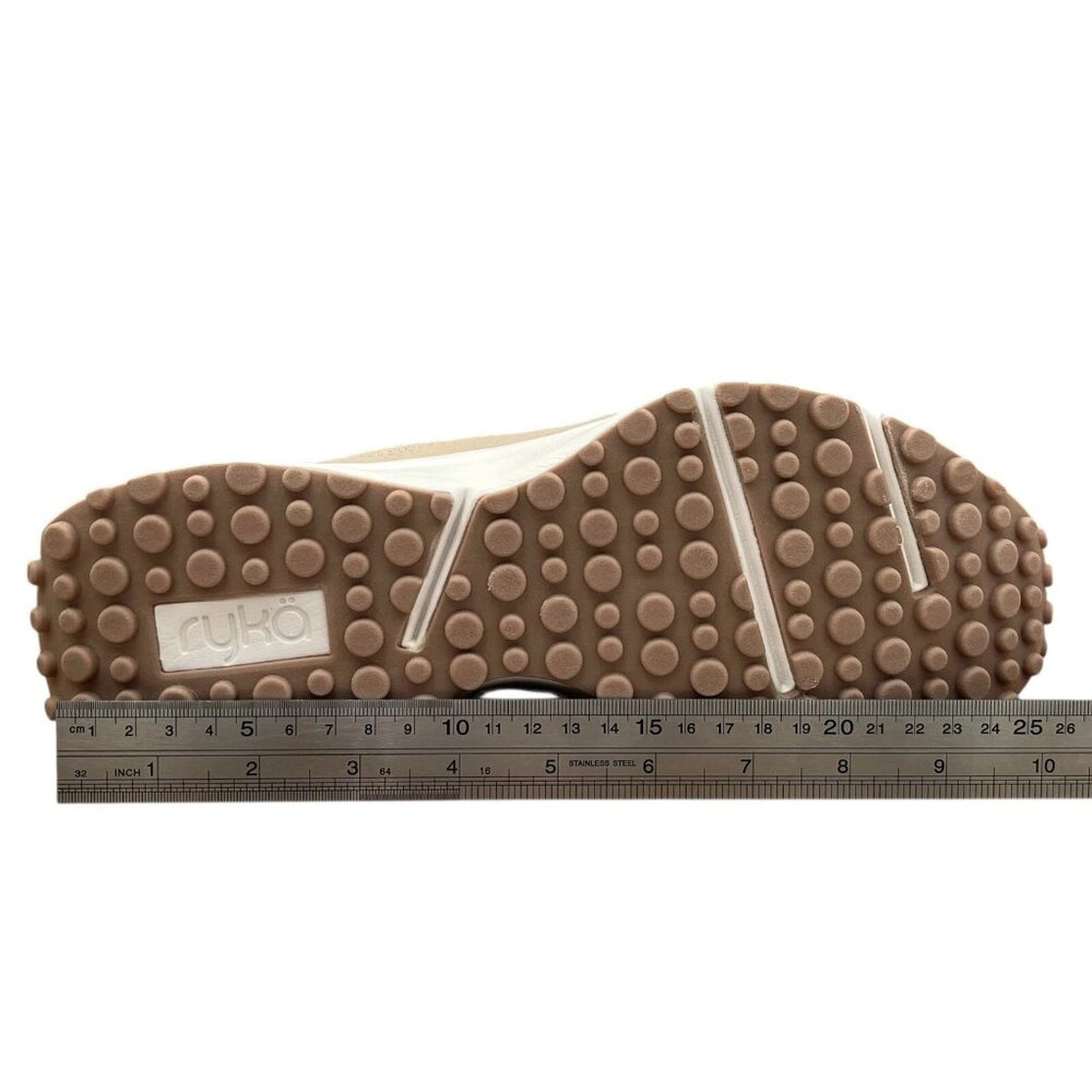 Ryka Jumpstart Women's Slip-on Knit‎ Sneakers Sz 8 Wide Tan-Beige Athletic Shoes - Picture 12 of 12